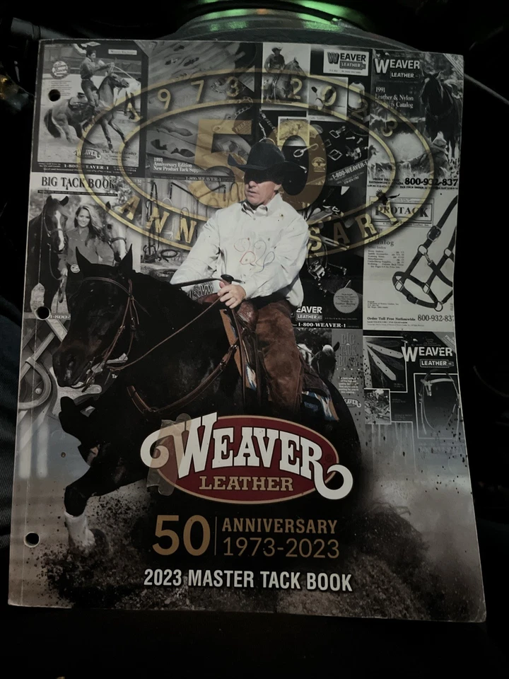 复古 Weaver 皮革 The Cutting Edge Supply Catalog 2023 Master Tack Book — 第 1/1 张图片