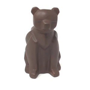 Taza Oso Cafetería Clifton's Rara Original Mate Choc. Esmalte marrón Tiki Deco - Imagen 1 de 5