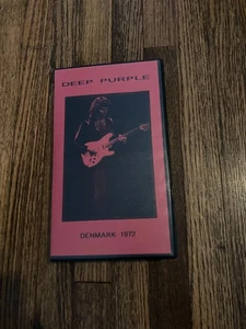 Deep Purple Live Denmark 1972 VHS Tape - Rock Formations #241 - Picture 1 of 4