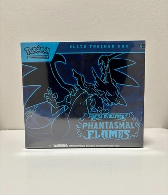 精灵宝可梦 TCG 幻想火焰精英教练盒 ETB 全新/密封 ✅ — 第 1/3 张图片