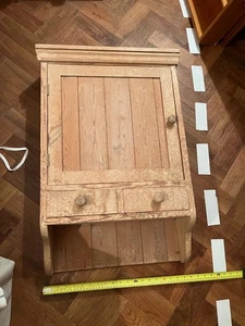 vintage shabby chic wooden bathroom cabinet - Picture 1 of 4