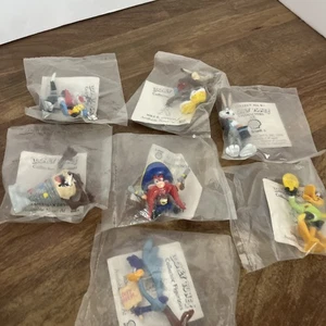 De colección NUEVO SELLADO Lote De 7 Personajes Looney Tunes Shell Gasolinera Primas - Imagen 1 de 5