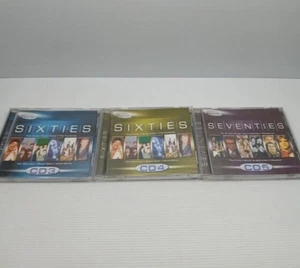 Elite Sixties CD number 3,4 a nd Seventies number 5 Compilation CD bundle - Picture 1 of 14