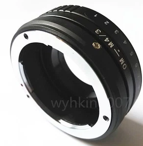 Tilt Olympus OM Lens To Micro 4/3 M4/3 Adapter GH1 GF5 EPL3 G3 G1 GX1 GX7 GH4 G1 - Picture 1 of 1