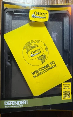 Genuine OtterBox Defender Series Case for Samsung Galaxy Tab 2 10.1 Black  - Image 1 of 2