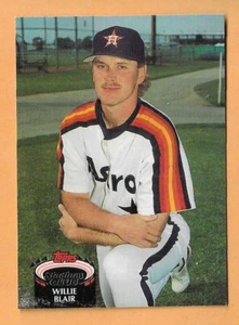WILLIE BLAIR HOUSTON ASTROS #813 - TOPPS STADIUM CLUB NM-MT 1992 - Picture 1 of 2
