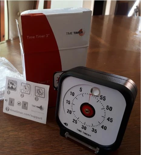 Time Timer® Original 3" 60 minutes visual timer countdown timer - Image 1 of 4