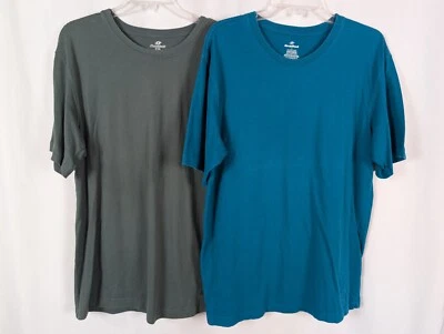 Camiseta de manga corta NordicTrack para hombre cuello redondo talla grande RN#15099 100 % algodón Foto 1 de 4