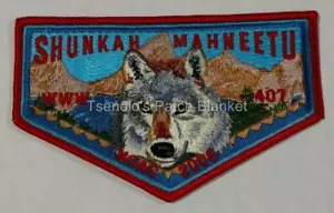 Shunkah Mahnteetu Lodge 407 2006 NOAC Händlerklappe neuwertig KOSTENLOSER VERSAND - Bild 1 von 1