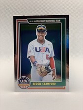 2022 Panini USA Stars & Stripes Reggie Crawford #5 Collegiate National Team￼ RC