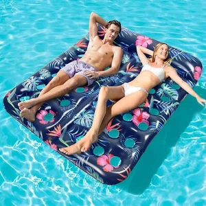 Flotadores Inflable 72 x 60 Grande Para Adultos Rio El De Mar Piscina En Oferta - Picture 1 of 7