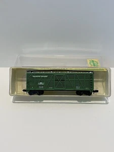 Model Power N Scale “” BN 508590 40’ BN Livestock Freight Car #3441 - Picture 1 of 4