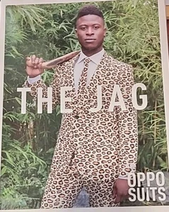 Oppo Suit Jag Costume Party Jungle Book Tarzan Flintstones JAGUARS HALLOWEEN - Picture 1 of 3