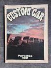 Custom Car Magazine August 1979