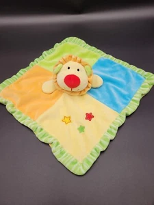 Linzy Toys Lion Lovey Plush Security Blanket Circus Stuffed Animal Rattle 13" - Picture 1 of 7