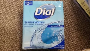 Dial Spring Water Soap 12 pack 4oz each bar - Picture 1 of 1