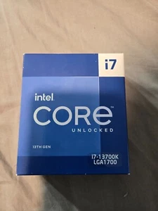 Intel Core i7-13700K Processor (5.4 GHz, 16 Cores, LGA 1700) Box - BX8071513700K - Picture 1 of 3