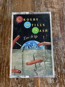 Crosby, Stills & Nash – Live It Up - Atlantic – 82107-4 - 1990 - Cassette - Picture 1 of 5