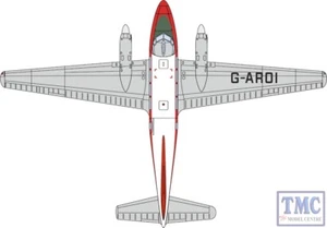 72DV004 Oxford Diecast 1:72 DH104 Dove G-AROI British Eagle De Havilland Dove - Picture 1 of 1