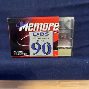 MEMOREX Blank Audio Cassette Tape DBS Normal Bias 90 VS IV TYPE I - Picture 1 of 4