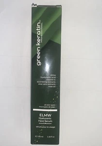 Green Keratin Hyaluronic Acid Serum with Vitamin E ,ELMW 3.38 Fl Oz - Picture 1 of 1