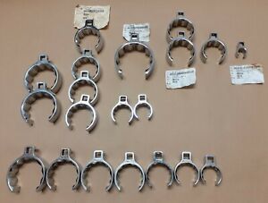 Ex MOD /| Snap On USA Crowsfoot Flare Nut Spanners Wrenches - Imperial Sizes 