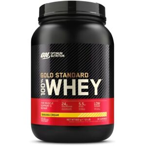 Optimum Nutrition Gold Standard 100% Whey Protein, banana cream, 900 g