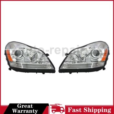 Conjunto de faros izquierdo derecho para Mercedes-Benz GL350 TYC 2010~2012 Foto 1 de 4