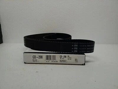 CD-298 Mileage Maker Automotive Engine Timing Belt Made In USA CD-298  - Image 1 of 3