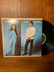 BOBBIE GENTRY & GLEN CAMPBELL Self Titled LP Capitol ST2928 - Imagen 1 de 2