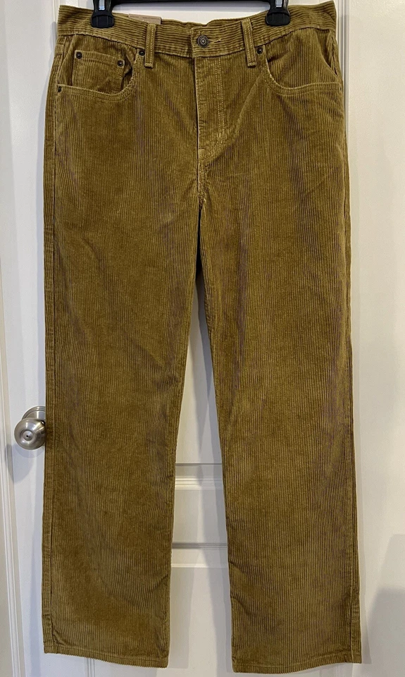 Levi’s Low Pro Mid Rise Brown Corduroy Jeans Women's 31x30 Vintage 90s