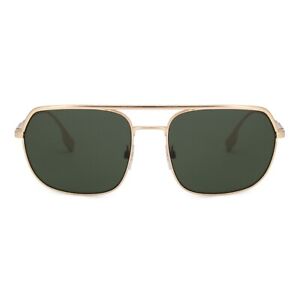 Burberry Dark Green Square Sunglasses BE3117 105271