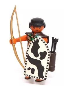 Figura Playmobil Guerrero Arquero Egipcio con Escudo de Flechas de Arco de Oro 4245 - Imagen 1 de 1