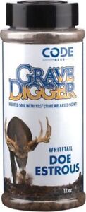 New Code Blue Grave Digger Doe Estrous 12 oz #A1367