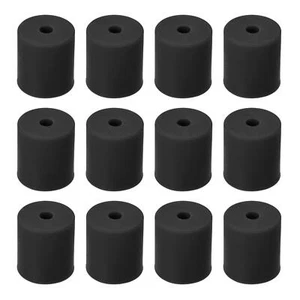 12Stk Silikon Nivelliersäule 18mm Hitzebeständig für 3D Drucker Schwarz - Bild 1 von 4