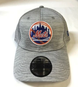 New York Mets MLB NE 2023 Clubhouse Flex-Fit Hat~ Heathered Gray - Picture 1 of 5
