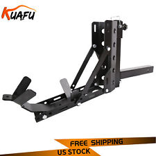 Portable Motorcycle Trailer Carrier Tow Dolly Hauler Rack Hitch 800Lbs