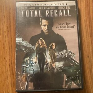 Total Recall (DVD, 2012, Theatrical Edition Colin Farrell)  Tested