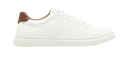 Nuevo Steve Madden Para hombres Tenis P-Abeto Blanco Zapatos con Cordones Cuero TALLA 9-NUEVO SIN CAJA Foto 1 de 4