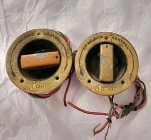 JENSEN IMPERIAL SPEAKER: H-F BALANCE CONTROL ATTENUATOR LISTING IS FOR 1 - Picture 1 of 10