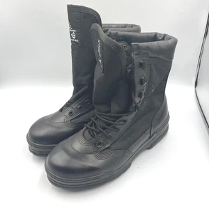 Botas de Combate Tácticas Altama de Cuero Negro para Hombre Talla 9 Reg Hechas en EE. UU. USADAS EN EXCELENTE ESTADO - Imagen 1 de 15