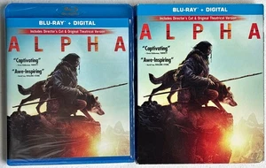 ALPHA (Region Free, 2018, Sony) NEW Sealed Blu-ray w/Slipcover + Director's Cut! - Picture 1 of 7
