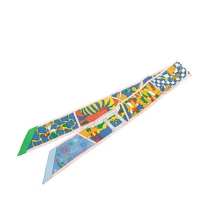 HERMES Twilly Factory Suite scarf Women 【Used】 - Picture 1 of 4