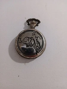 Bronco Horse And Rider Pocket Watch - Picture 1 of 2