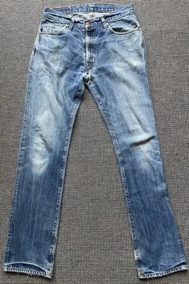 Levis 505 0217 BIG E Vintage   Jeans Redline Made USA. 34 x 34 rare original  - Image 1 of 4