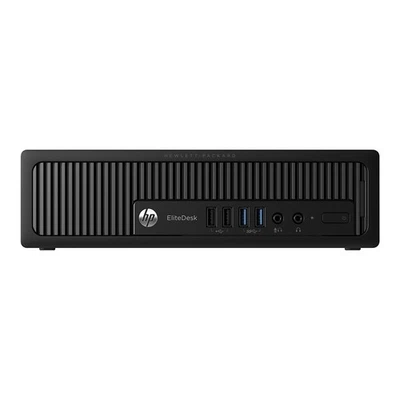 HP EliteDesk 800 G1 Ultra Slim Intel 3.0GHz 8GB 128GB SSD WiFi Windows 10 - Image 1 of 4