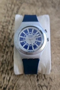 Vintage 2003 SWATCH Watch Aluminium Me Irony YGS9009AG. Loomi Wristwatch - Picture 1 of 11