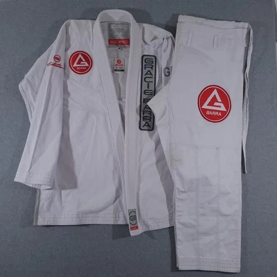 Gracie Barra Gi A4 Kimono + Conjunto Pantalones MMA Jiu-Jitsu Sin Cinturón Foto 1 de 4