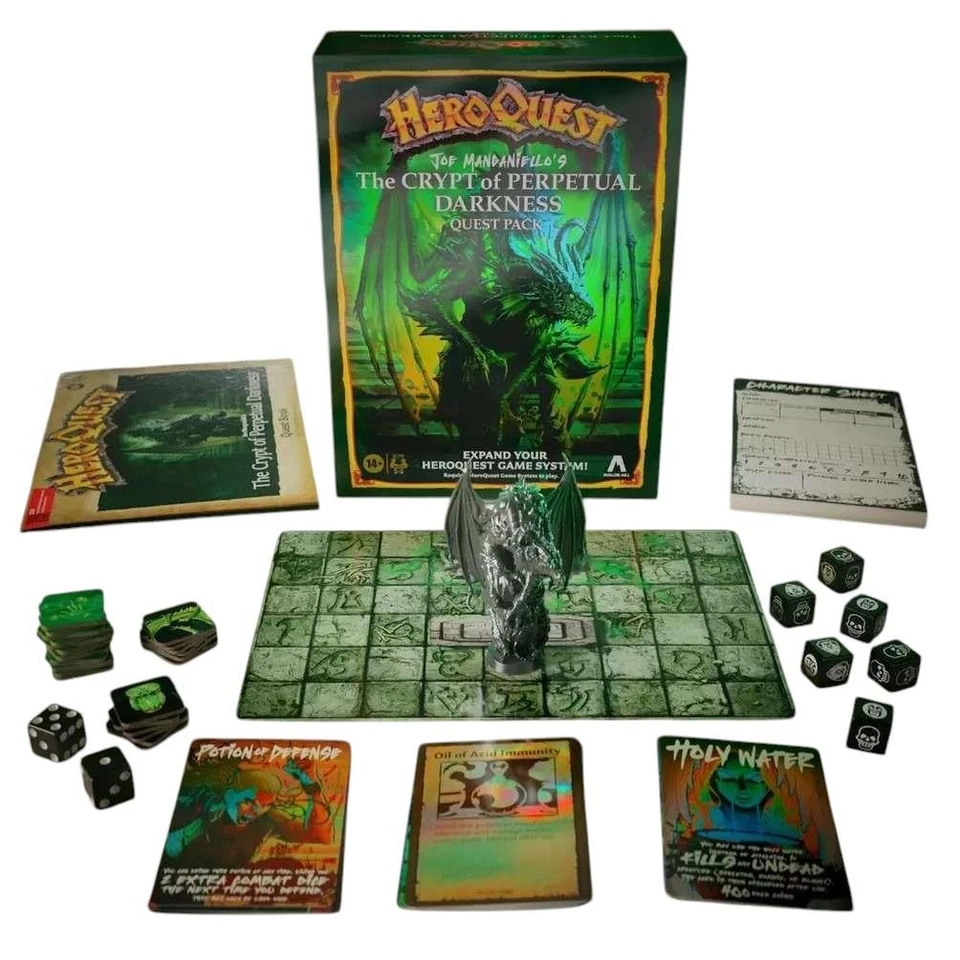 Gadget - Hasbro Heroquest - La Cripta Dell'oscurita' Perpetua (Ed. Italiana) -