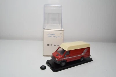B50 1: 43 旧车 OLDCARS 依维柯涡轮 DAILY TURBODAILY VAN BUS 红色 完好带盒 — 第 1/4 张图片